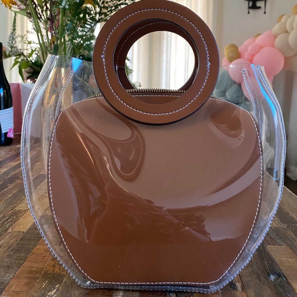 Staud Frida Bag Brown Leather